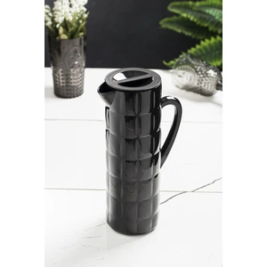 EW's Kitchenware Arkilik Allegra 1,5 Lt Siyah Sürahi (Buzdolabı Kapak Rafına Sığar)