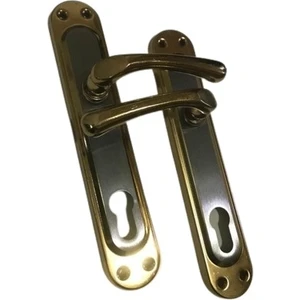 Kumru Kol Albirifin Saten Yale Kapı Kolu Takım (Sağ-Sol)-2 Takım