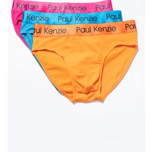Paul Kenzie Comfort Flex 3'lü Erkek Slip Külot - Rainbow