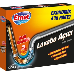 Lavabo Açıcı Granül 4'lü Paket