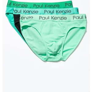 Paul Kenzie Comfort Flex 3'lü Erkek Slip Külot - Rainbow