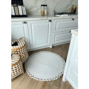 Halımax Milda Jüt Hasırlı El Örgüsü Kilim Yuvarlak 20