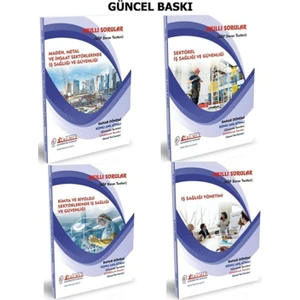 İlkumut Yayıncılık AÖF İş Sağlığı ve Güvenliği 2. Sınıf 4. Yarıyıl Bahar Dönemi Konu Anlatımlı Soru Bankası (Ciltli)