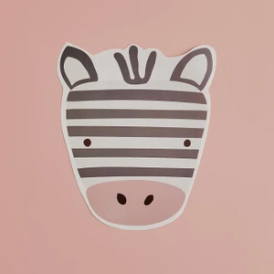 Bella Maison Zebra Amerikan Servis Siyah (40x40 cm)