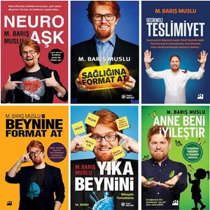 Neuro Aşk - Sağlığına Format At - Gecikmeli Teslimiyet - Beynine Format At - Yıka Beynini - Anne Beni İyileştir - 6 Kitap - Barış Muslu