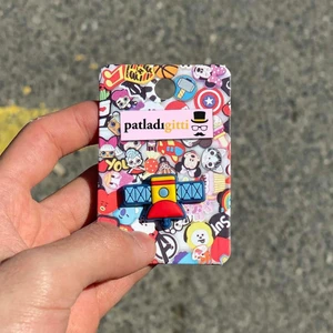 Patladı Gitti Uydu Tasarımlı Terlik Süsü