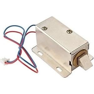 Mini Selenoid Kapı Kilit Seti - 12V - Büyük Boy