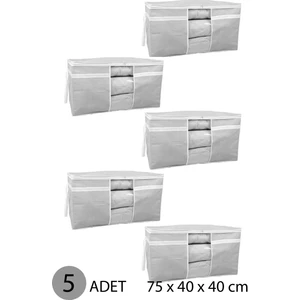 Modernavm Pencereli Yastık Hurcu Ma x i Hurç 75 x 40 x 40 cm - 5 Adet