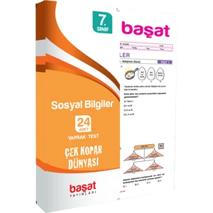 Başat Yayınları 7. Sınıf Sosyal Bilimler Çek Kopar Test