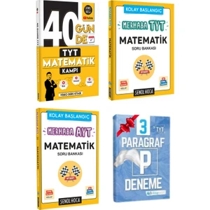 Tonguç Akademi 40 Günde TYT Matematik Kampı Merhaba TYT - AYT Matematik Set