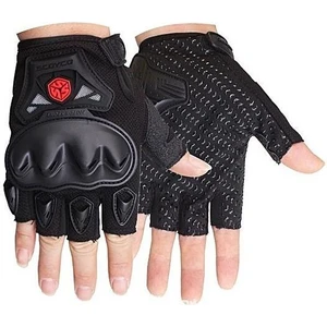 Motor Scoyco MC29D Siyah Parmaksız Korumalı Eldiven