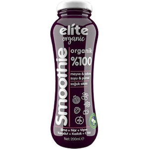 Organik %100 Smoothie Mor 200 ml * 6 Adet