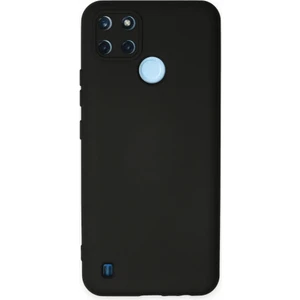 Realme C21Y Kılıf Lansman Içi Kadife Kamera Korumalı Nano Silikon