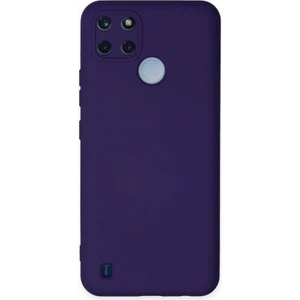Realme C21Y Kılıf Lansman Içi Kadife Kamera Korumalı Nano Silikon