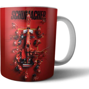 Michael Schumacher - Schumi - Formula 1 - F1 Kupa Bardak Model 4
