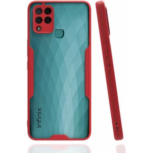 Infinix Hot 10T Kılıf Kamera Korumalı Mat Silikon