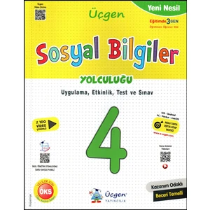 Üçgen Yayıncılık 4. Sınıf Yeni Nesil Sosyal Bilgiler Yolculuğu