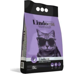 Lindocat Lavanta ve Argan Ince Kedi Kumu 5 Lt 4 Adet