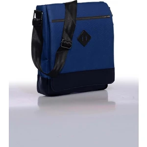 Unisex 11" Dikey Postacı Çapraz Askılı Omuz Çantası - Lacivert