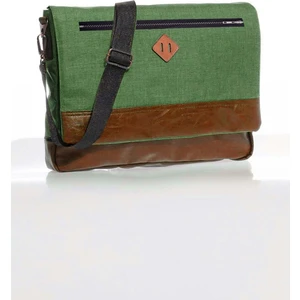 Unisex 15 Inch Laptop, Çapraz Ve Omuz Postacı Çantası - Yeşil