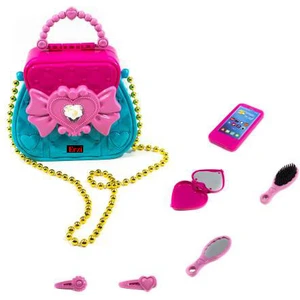 Oyuncak Çanta Prenses Çocuk Çantası Aksesuarlı