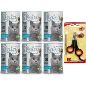 Steril Somonlu Kedi Konservesi 6X400G ve Tırnak Makası