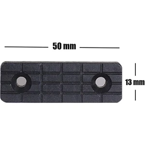 Plastik Takoz Ayak Baza Pabucu Denge Çubuğu Takozu 5 cm (10 Adet) Gri