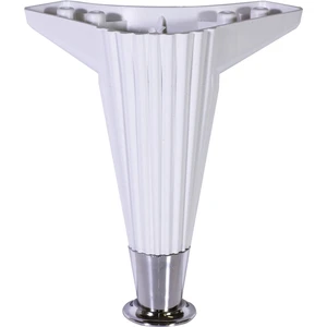 Mobilya Kanepe Masa Sehpa Koltuk Ayağı 15 cm Baza Ayak Beyaz-Krom