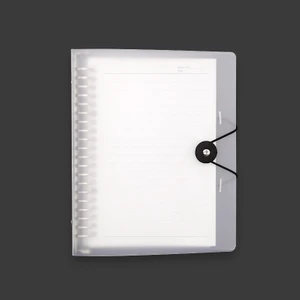 A5 Metal Klipsli Çıkarılabilir Defter - Beyaz (Yurt Dışından)