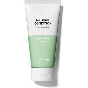 The Saem Natural Condition Karma Ciltler İçin Sebum Dengeleyici Temizleme Köpüğü [Sebum Control] 150 mL