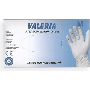 Valeria Lateks Medium Pudralı 100 Adet