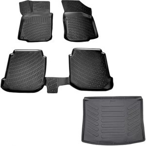 Vw Golf 4 3D Havuzlu Paspas + Bagaj Havuzu 1998-2004 Arası Rizline Marka