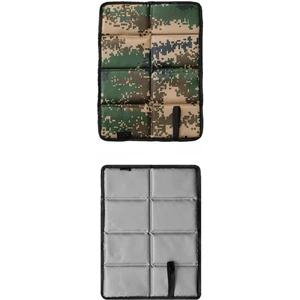 2 Adet Su Geçirmez Katlanır Paspas Köpüğü Oturma Pedi Yürüyüş Sırt Çantasıyla Yastık