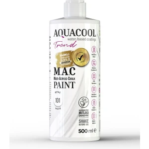 Trend M.a.c Su Bazlı Akrilik Hobi Boyası 101 Beyaz 500 ml