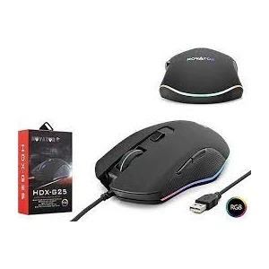 Novator HDXG25 Mouse Kablolu Oyun USB Rgb Ledli Max. 6400 Dpı
