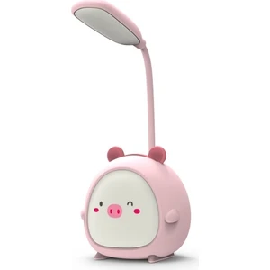 Hainan Shenda Karikatür Figürlü LED Masa Lambası - Pembe (Yurt Dışından)