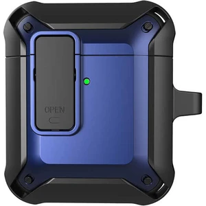 Nezih Case Apple Airpods 1. ve 2. Nesil Uyumlu Shockproof Buton Kapak Protective Anti-Knock Cover