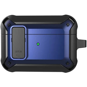Nezih Case Apple Airpods Pro Uyumlu Shockproof Buton Kapak Protective Anti-Knock Cover