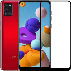 Samsung Galaxy A21S Ekran Koruyucu 9d Tam Kaplayan Kavisli