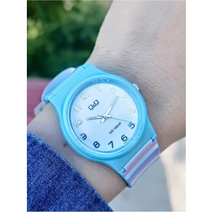 Q&q Silikon Kordonlu 10 Atm Su Geçirmez Unisex Kol Saati NSV06A-014VY