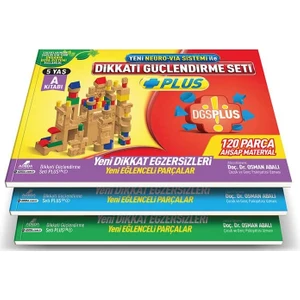 Adeda Yayıncılık Dikkati Güçlendirme Seti Plus 5 Yaş - 3 Kitap Takım