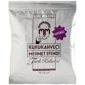 Kurukahveci Mehmet Efendi Kafeinsiz Türk Kahvesi 50 G * 5 Adet