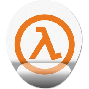 Half Life Bilek Destekli Mousepad Model - 1 Oval