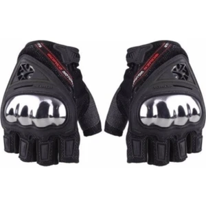 Motor Scoyco MC44D Siyah Parmaksız Korumalı Eldiven