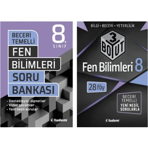 Tudem Yayınları 8. Sınıf Fen Bilimleri Soru Bankası - 8. Sınıf Fen Bilgisi