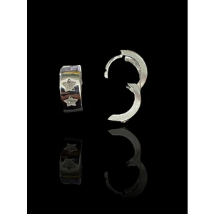 Doğan Silver 925 Ayar Gümüş 14MM  Halka Küpe 21496