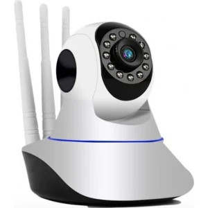 Lisa Butik Wi-Fi Kablosuz Cmr5 Ip Güvenlik Kamerası 360 Derece 3 Anten