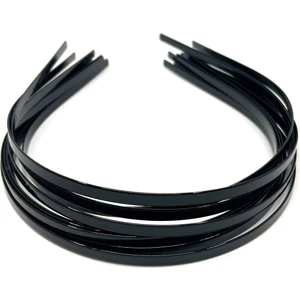 12 Adet 7 mm Metal Taç Siyah Renk