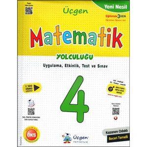 Üçgen Yayıncılık 4. Sınıf Yeni Nesil Matematik Yolculuğu (Ciltli)