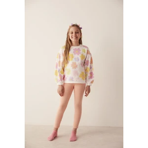 Kız Çocuk Big Daisy 2li Pijama Takımı